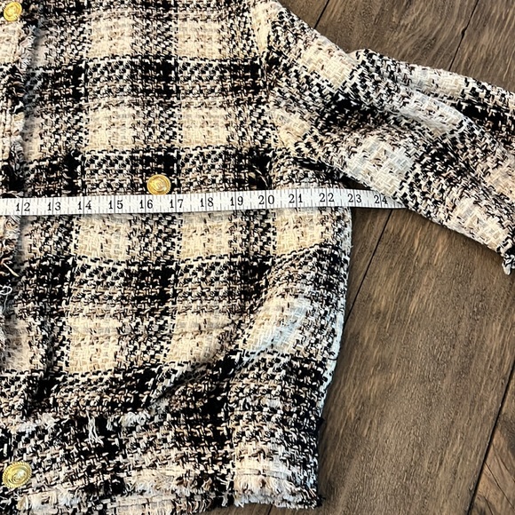 Zara tweed jacket S - Picture 9 of 12
